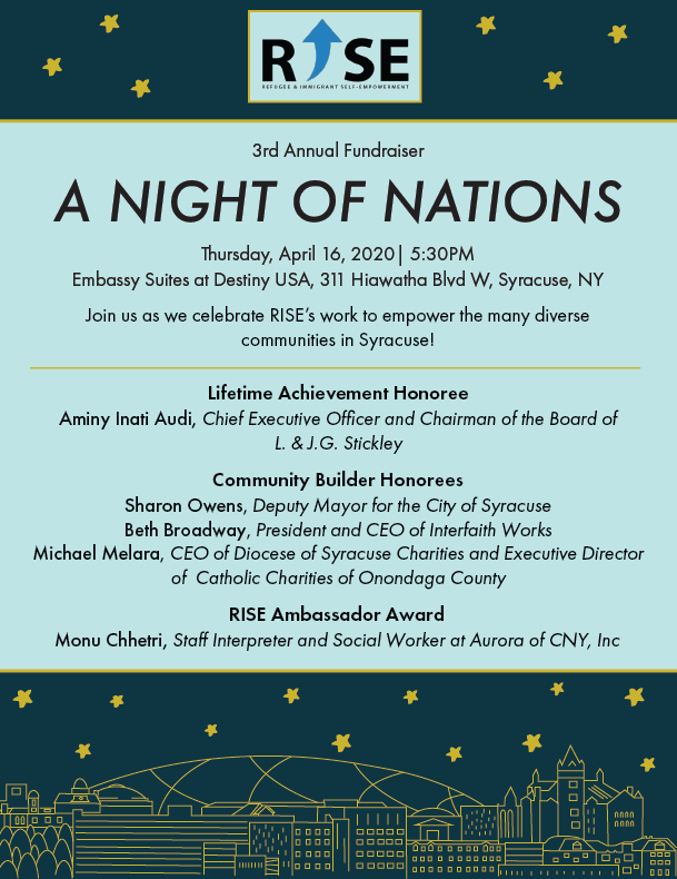 3rd Annual Night Of Nations Fundraiser By Refugee Immigrant Self